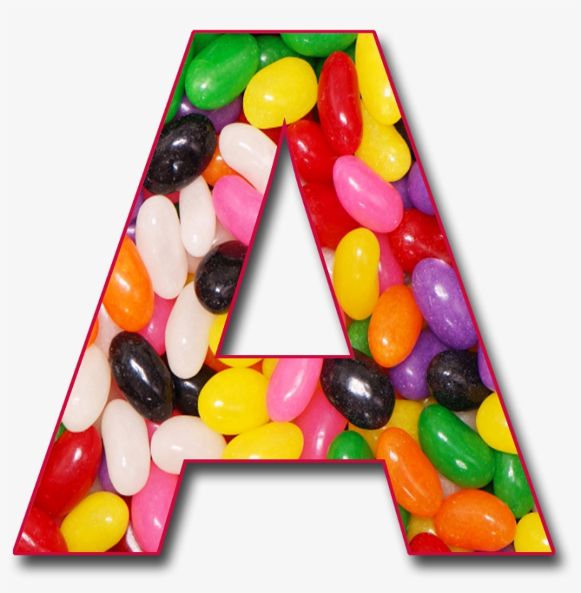 B Is For Breanna - Alphabet Jelly Bean Letter, transparent png download