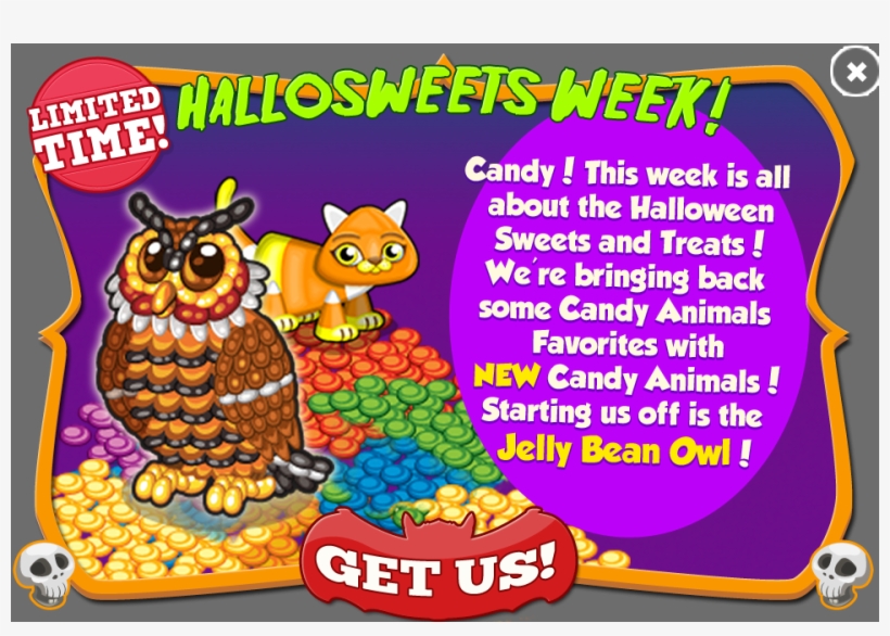 Jelly Bean Owl Modal - Cartoon, transparent png download