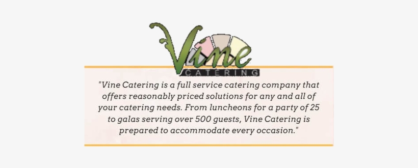 Vine Catering, transparent png download