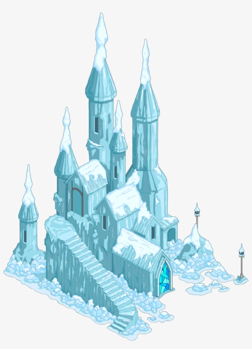Clip Art Freeuse Library Ice The Simpsons Tapped Out - Ice Palace Png, transparent png download