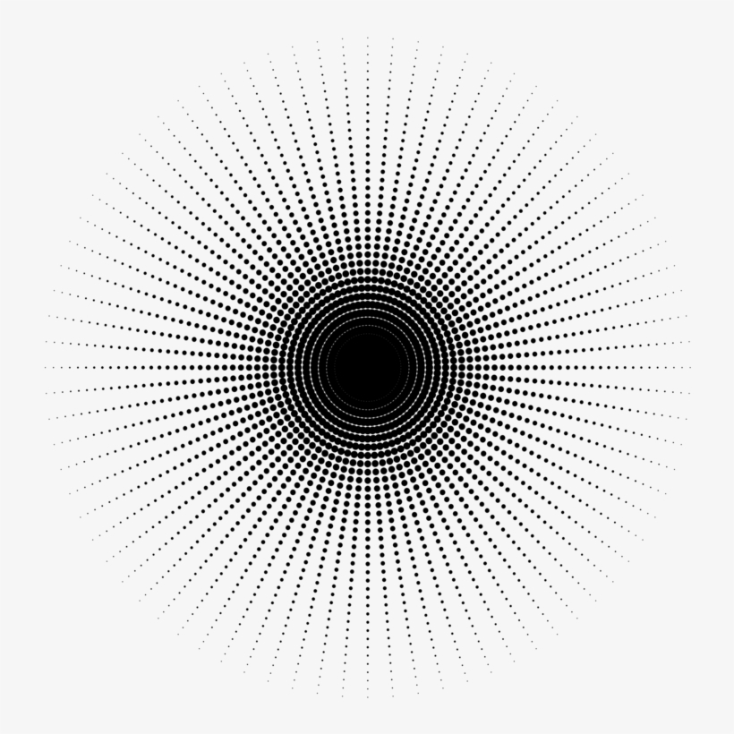 Halftone Circle - Indian God Ganesh, transparent png download