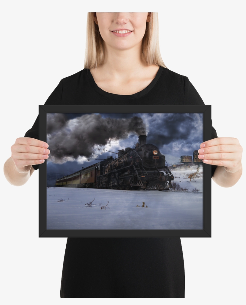 “steam Train” - Poster, transparent png download