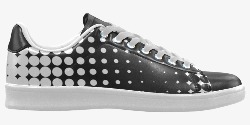 Black And White Halftone Pattern By Artformdesigns - Running Shoe, transparent png download