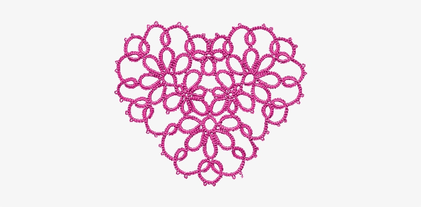 Golden Butterfly Heart Pattern, - Motif, transparent png download