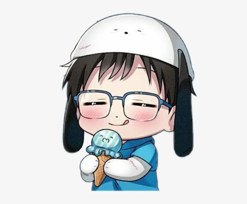 #kawaii #cute #yurionice #yuri On Ice #yurikatsuki - Cartoon, transparent png download