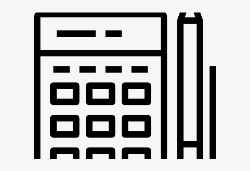 Calculator Clipart School - Icon, transparent png download