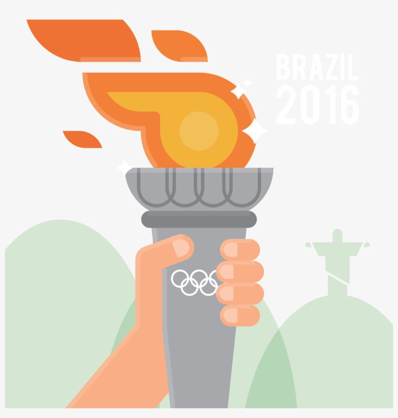 Summer Template Brazil Olympic Transprent Png Ⓒ - Illustration, transparent png download