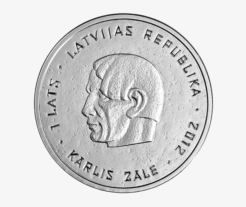 Lv 2012 1lats Zāle A - Coin, transparent png download