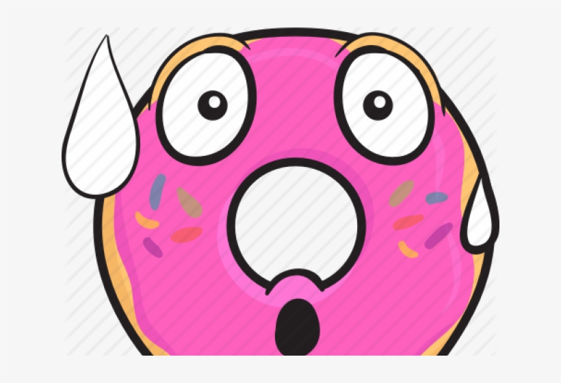 Doughnut Clipart Smiley - Doughnut, transparent png download