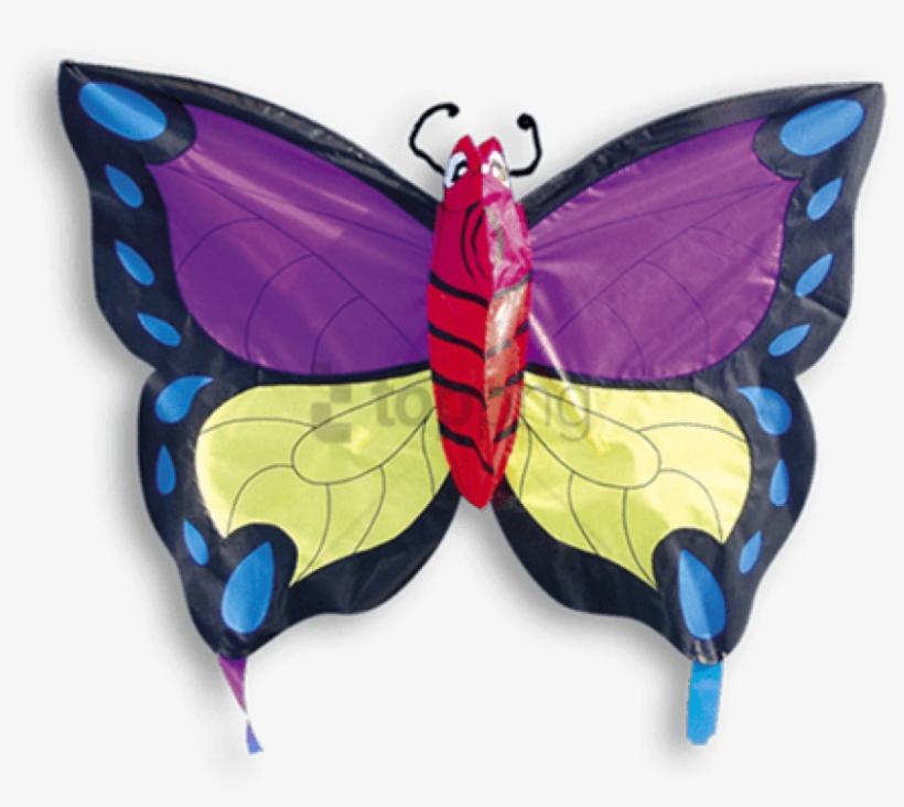 Free Png Rosa Fjärill Delta 3d Drake Från Dida Kites - Swallowtail Butterfly, transparent png download