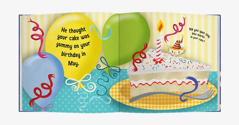 Personalised Christmas Elf Children's Story Softback - Birthday Party, transparent png download