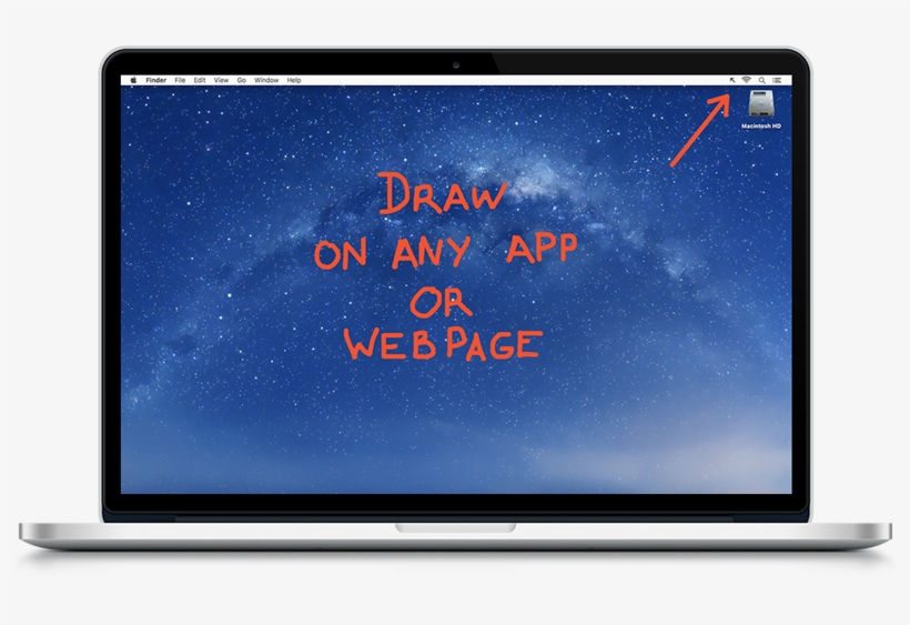 Draw Attention - Led-backlit Lcd Display, transparent png download