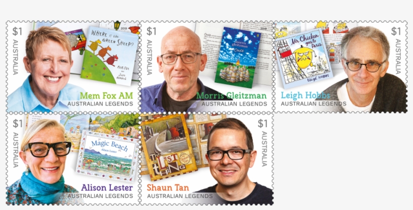 Set Of Stamps - Australia Post Legends Stamps, transparent png download