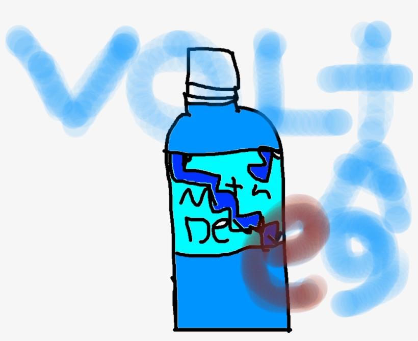 Drawing - Drawing - Plastic Bottle, transparent png download