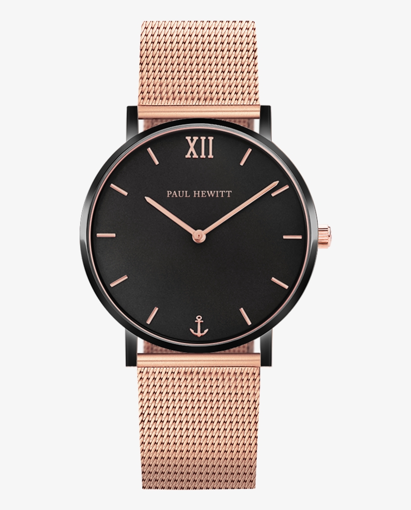 Uhr Sailor Line Black Sunray Ip Ros Gold - Ženski Satovi, transparent png download