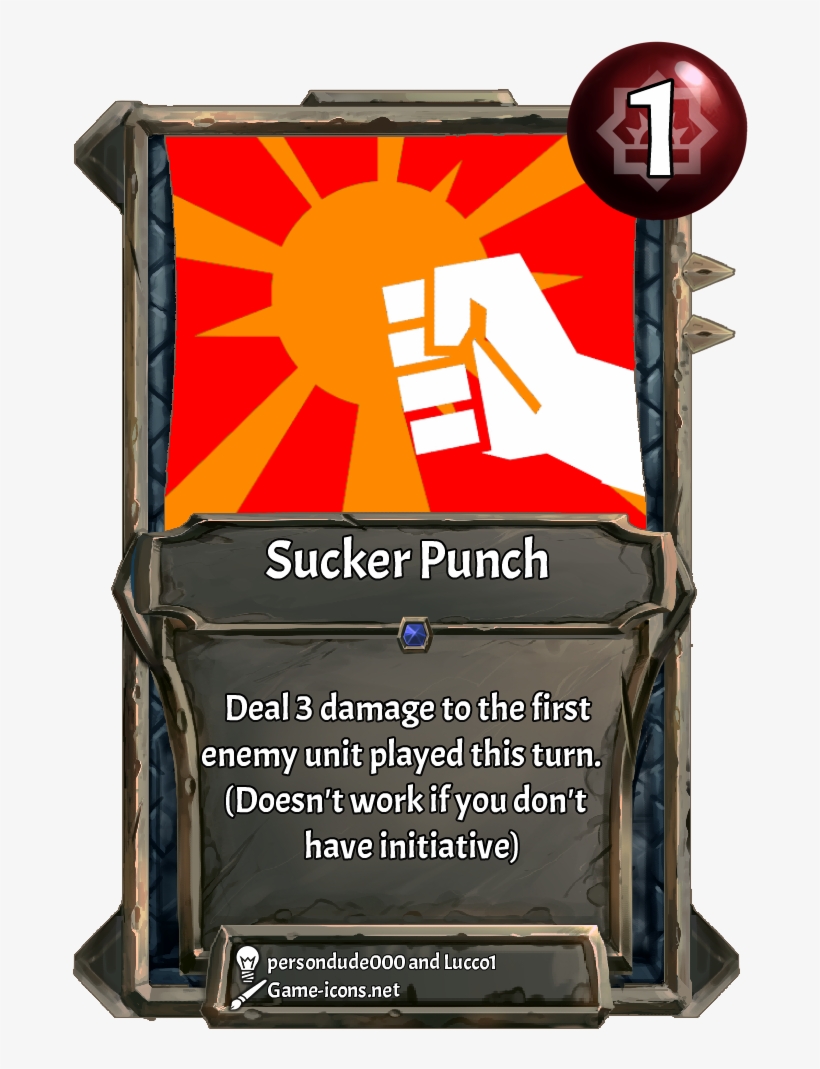 [card] Sucker Punchweek - Collective Community Card Game, transparent png download
