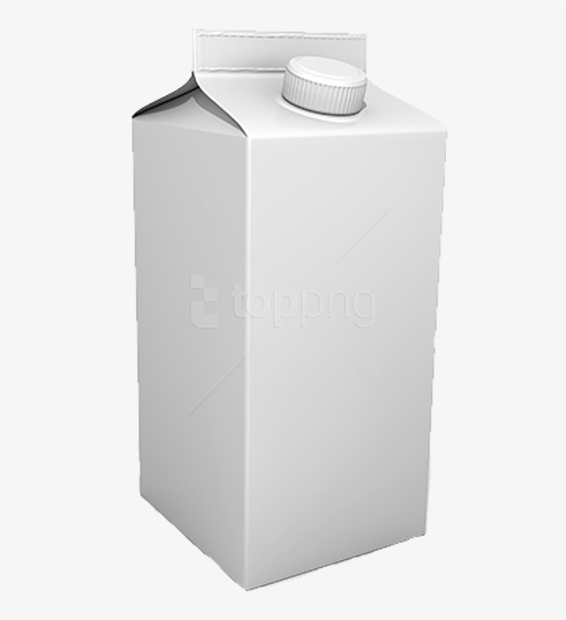 Download Milk Png Images Background - Box, transparent png download