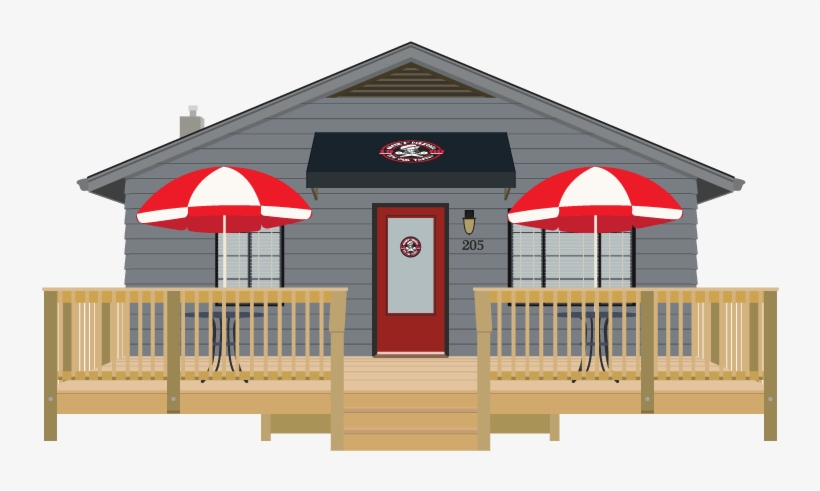 Storefront Vector Pizza - Shed, transparent png download