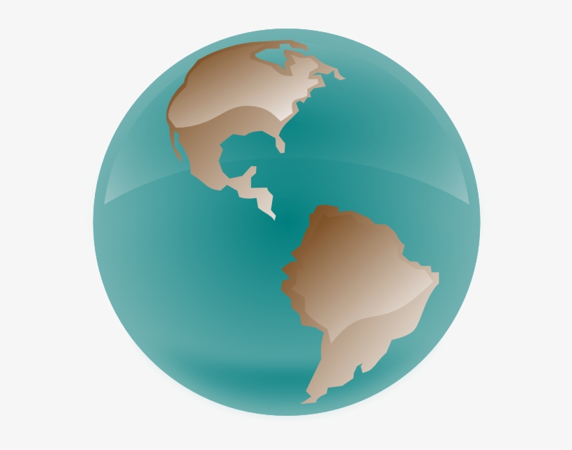 Globe Svg Clip Arts 600 X 567 Px - Earth, transparent png download