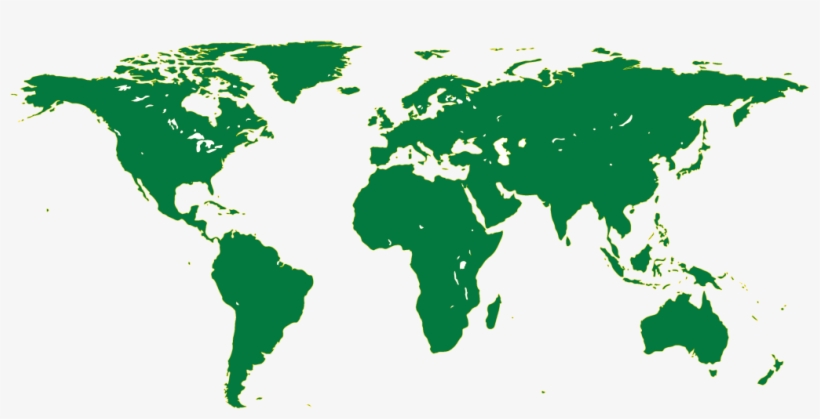 World-map - Map Of World Clipart, transparent png download