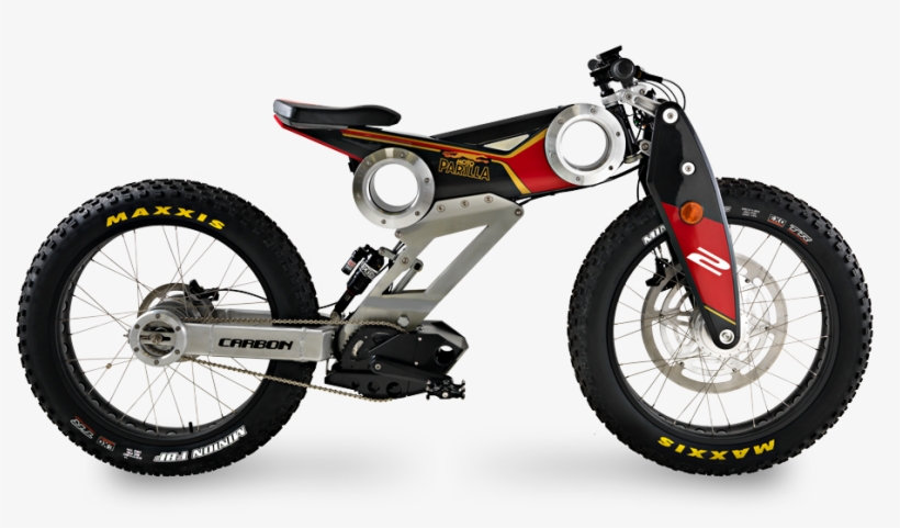 Carbon Suv E-bike - Moto Parilla, transparent png download