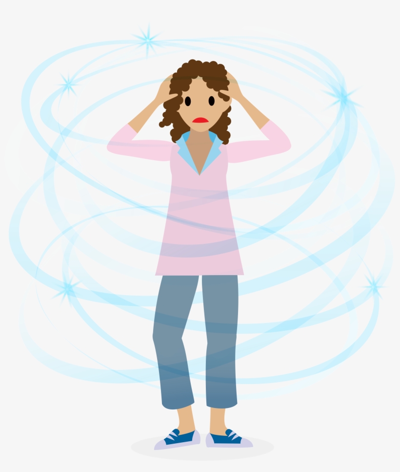 Linda Frowning Holding Her Head And Maybe Has A Thought, transparent png download