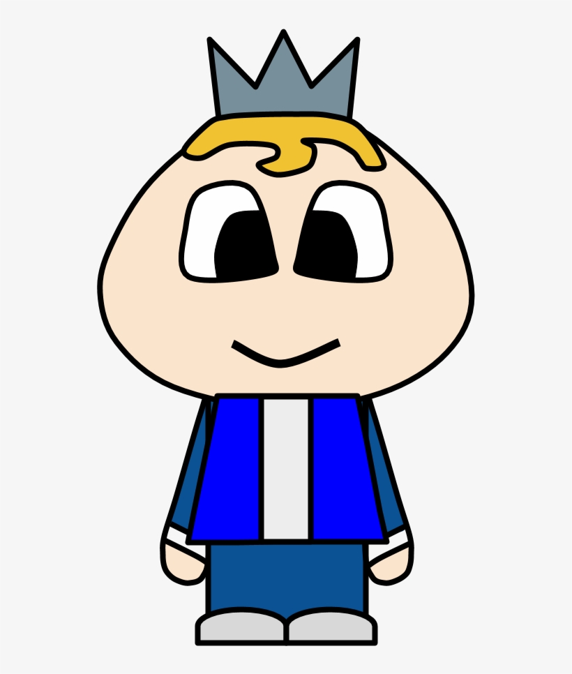 Prince, Crown, Big Eyes, Cartoon Person - Stitches Cartoon, transparent png download