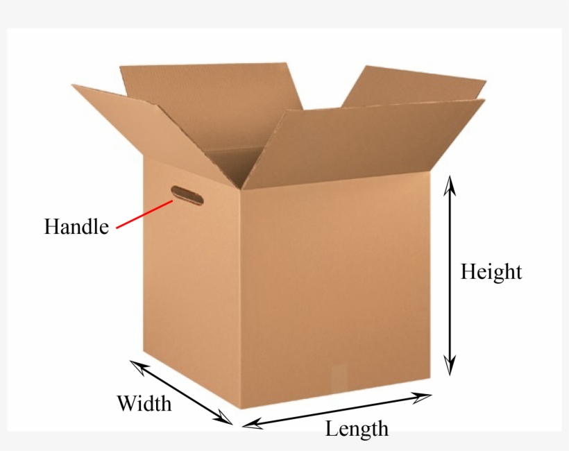 Moving Box - Rmbb003 - Box, transparent png download