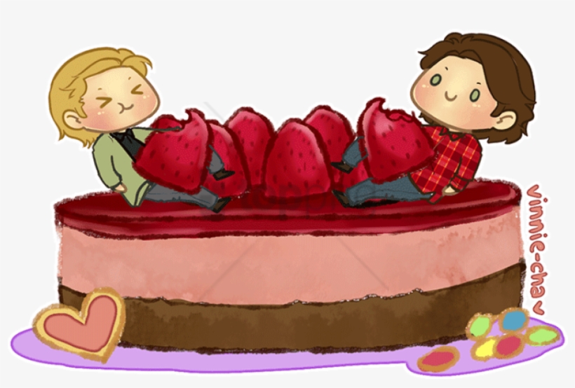 Free Png Destiel And Sabriel Valentine Desserts ﾉ* - Sabriel Valentines Day, transparent png download