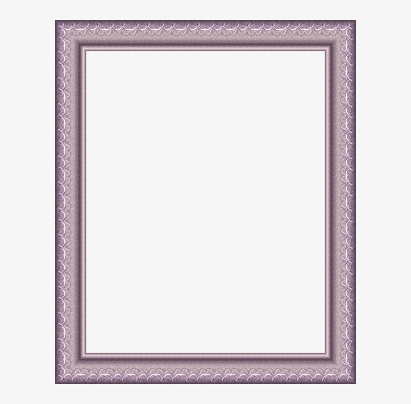 Moldura - Moldura Para Foto Lilas, transparent png download