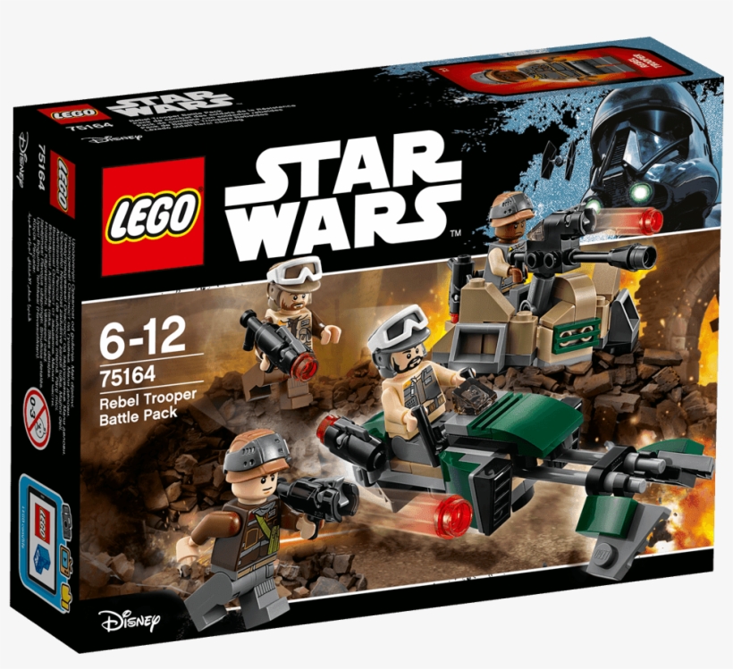 Конструктор Lego Star Wars Боевой Набор Повстанцев - Lego Star Wars Rebel Sets Battle Pack, transparent png download