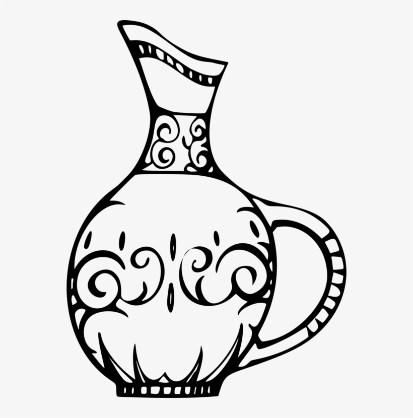 Pottery Clipart Clay Bowl Ceramic Black And White Clipart
