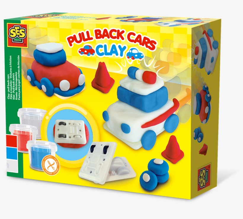 Pull Back Cars - Plasticine, transparent png download