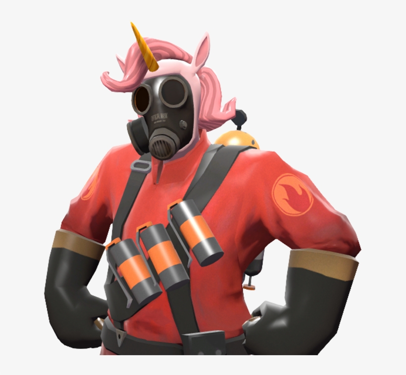 Team Fortress 2 Orange Fictional Character - Pyro Magical Mercenary, transparent png download