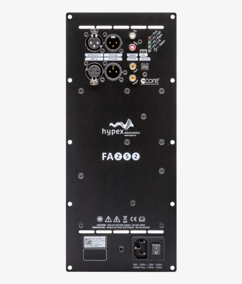 Fusionamp Fa252 - Hypex As2 100, transparent png download