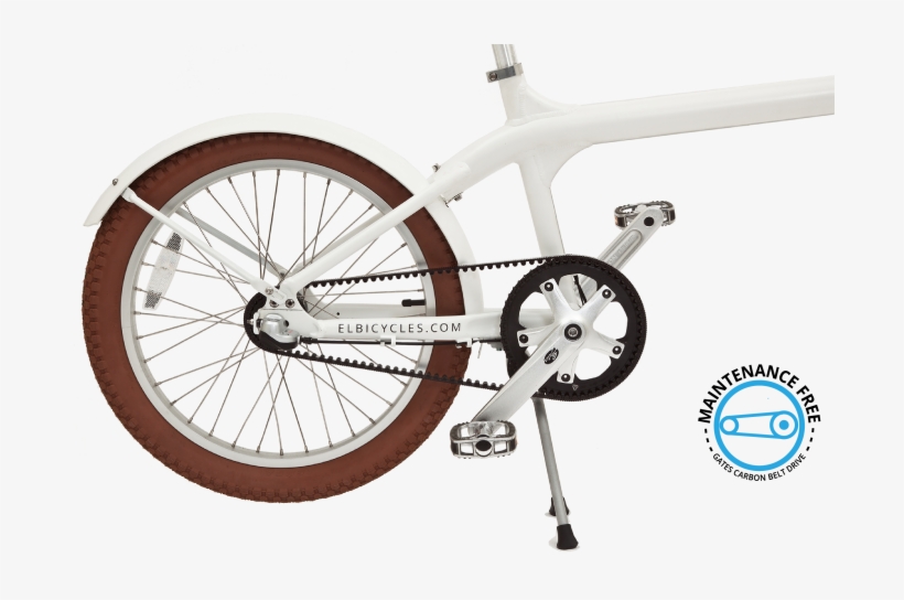Elbi Cycles Do Away With Messy Chains That Ruin Clothes - Hybrid Bicycle, transparent png download