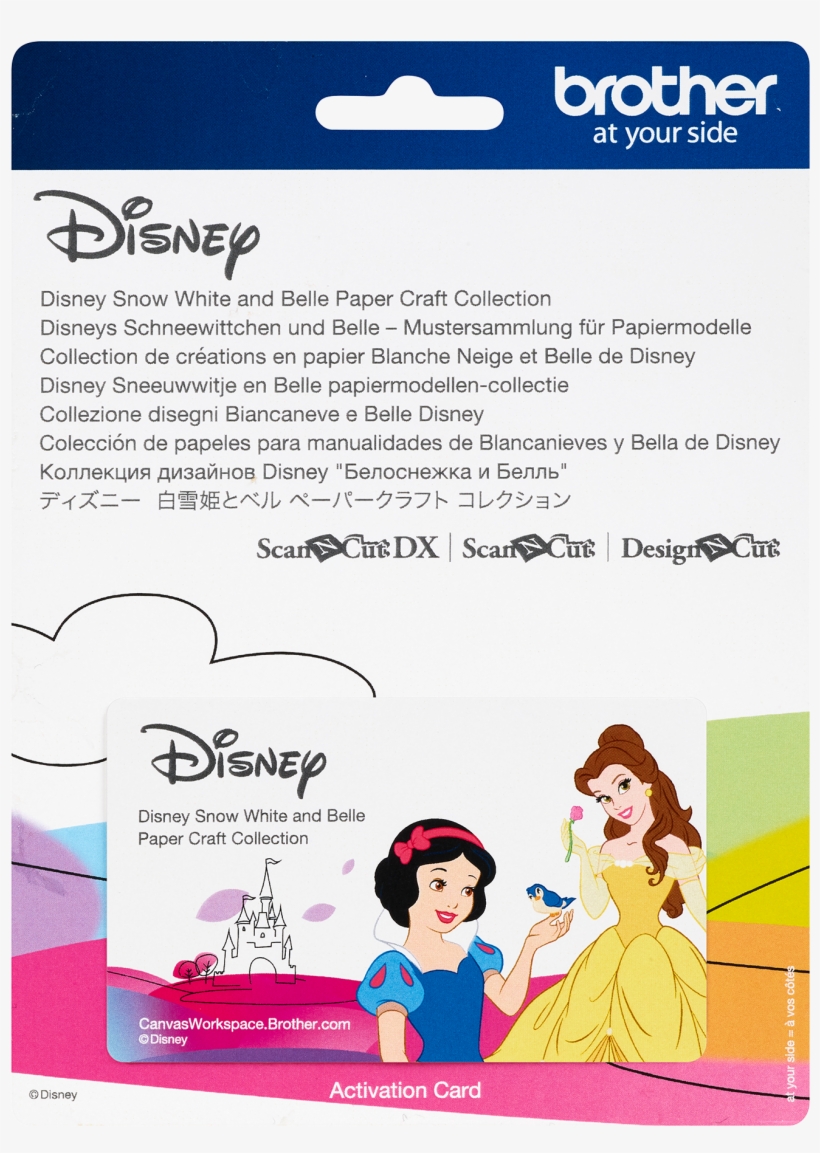 Disney Snow White And Belle - Scan N Cut Disney, transparent png download