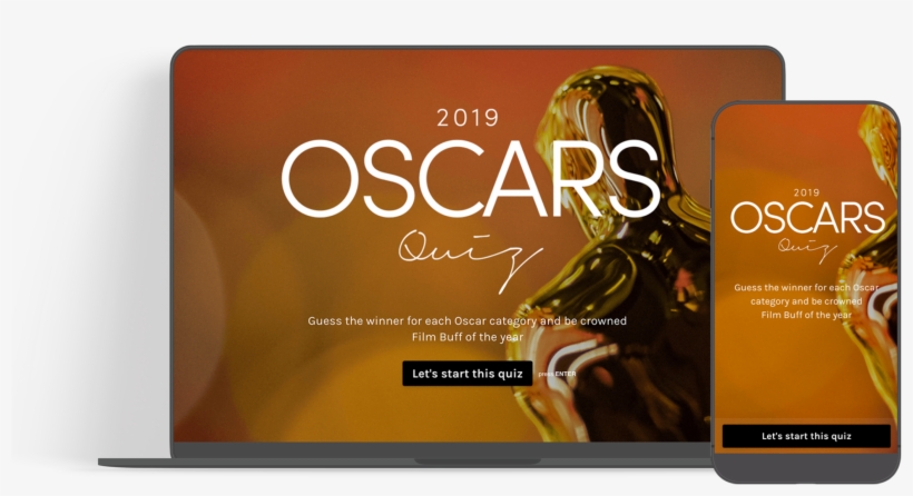 The Oscars Quiz Of The Year 2019 Predict Who'll Win - Flyer, transparent png download