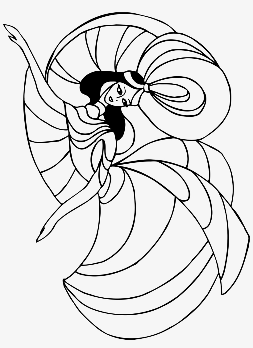 This Free Icons Png Design Of Dancer 30 Line Drawing - Performing Arts Cartoon, transparent png download