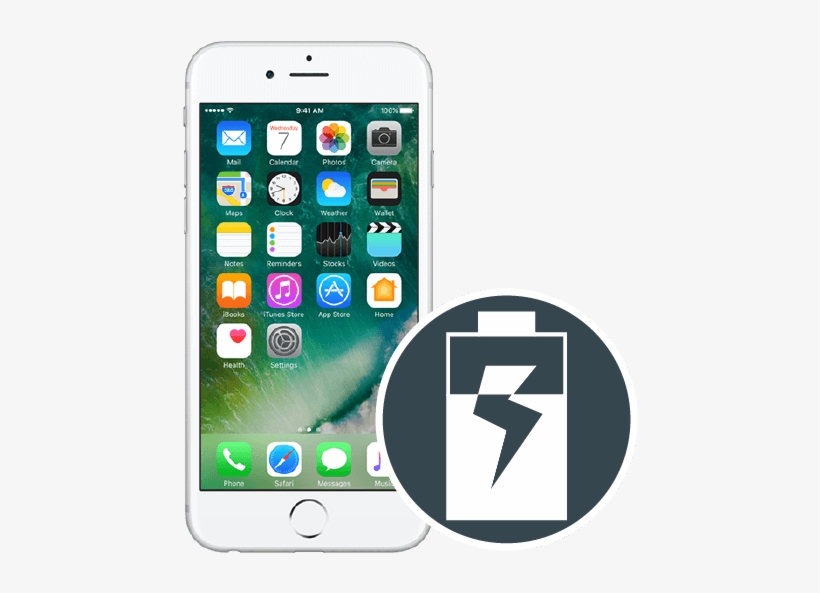 Iphone 6s Battery Replacement - Apple Iphone 7 Rose Gold, transparent png download