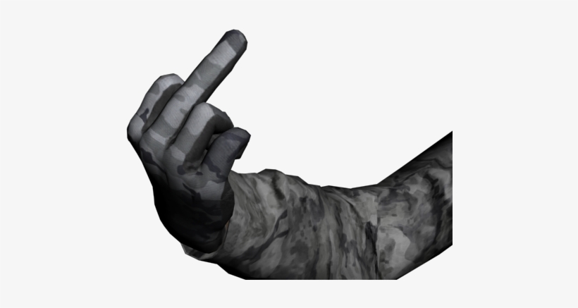 Cod4 And Mw2 Hand Rigs Ready For Making Animations - Illustration, transparent png download