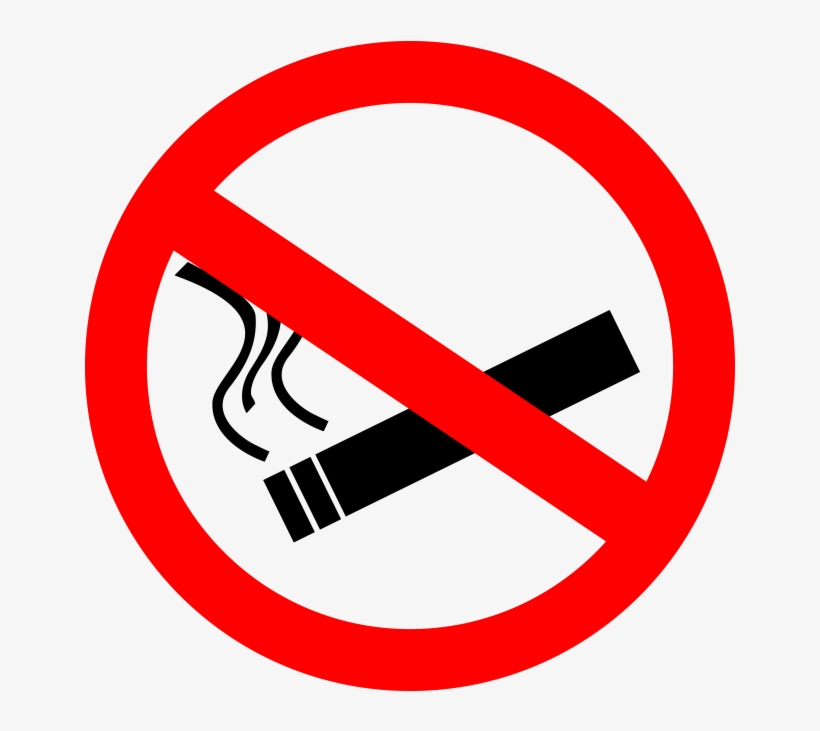 No Smoke Warning Signs - People Fasting Transparent PNG - 866x650