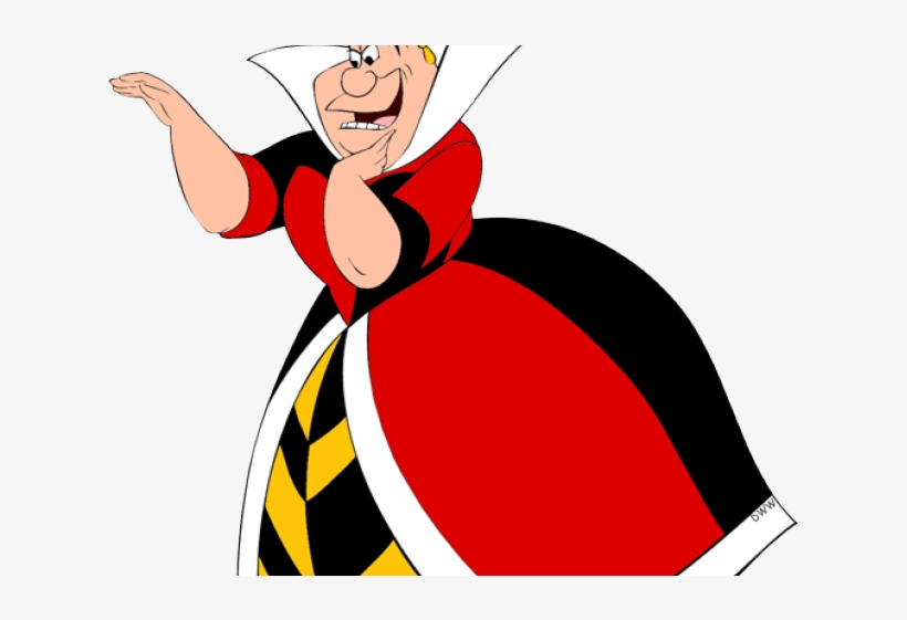 Animated Alice In Wonderland Queen, transparent png download