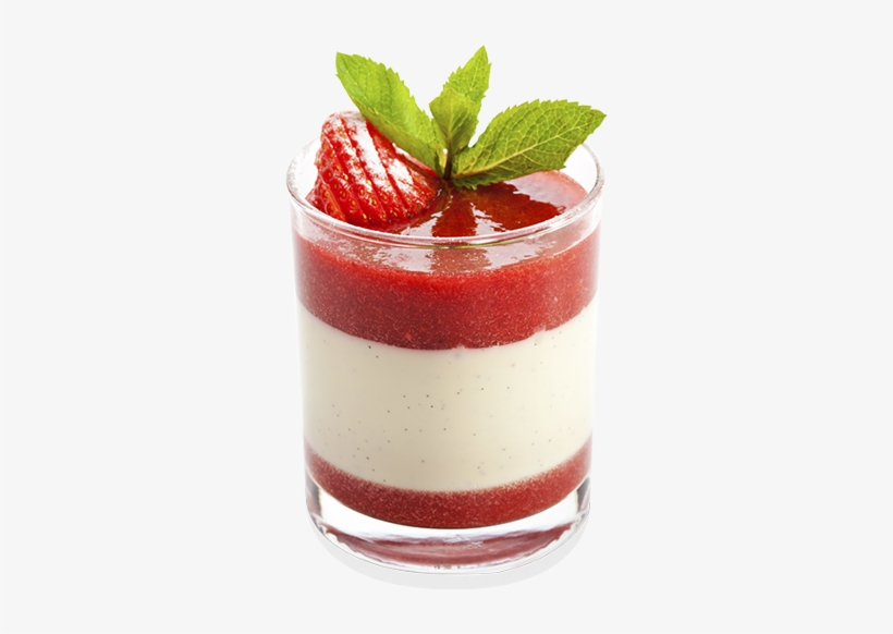 The Frozen Panna Cotta Preparation Of Délices De Courbet - Panna Cotta Png, transparent png download