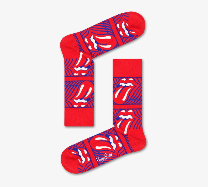 Rolling Stones Stripe Me Up Sock - Rolling Stones Socks, transparent png download