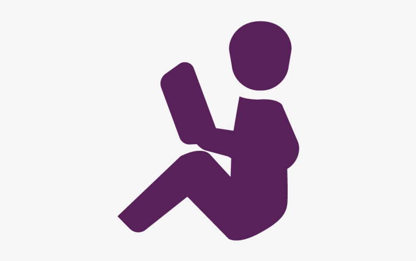 Smi Icons Programs Childreading - Sitting, transparent png download