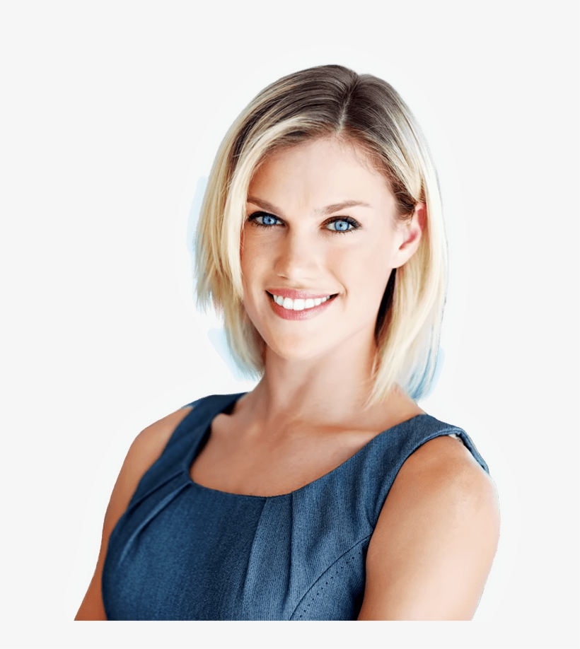 Bz Blue Img5 - Real Estate Woman, transparent png download