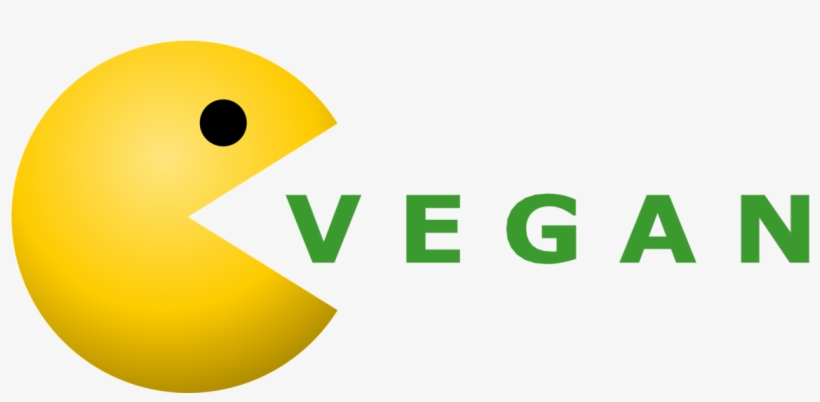Women's Vegan T Shirts Online Vegan Pacman Tees Vegan - Graphic Design, transparent png download