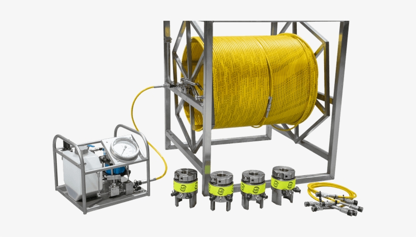 Single Line Hose Reel Setup 01 - Concrete Grinder, transparent png download