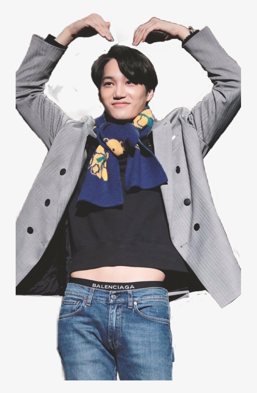 #kai #exo #exokai #kimjongin #jongin #exo-k - Exo Kai Balenciaga Underwear, transparent png download